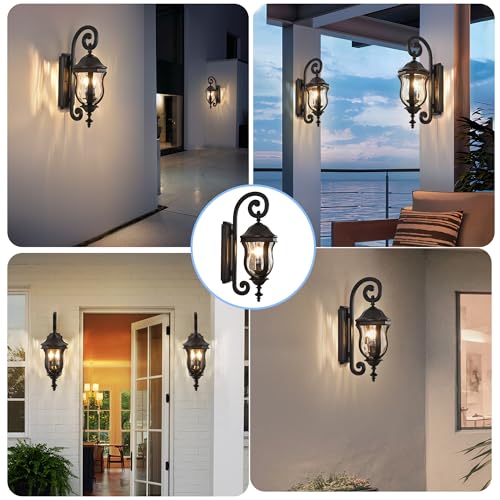 Black Outdoor Wall Sconces
