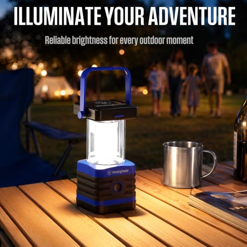 Solar Rechargeable Camping Lantern (2 Count)