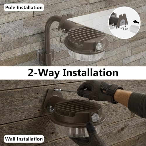 55W 6600LM LED Barn Light
