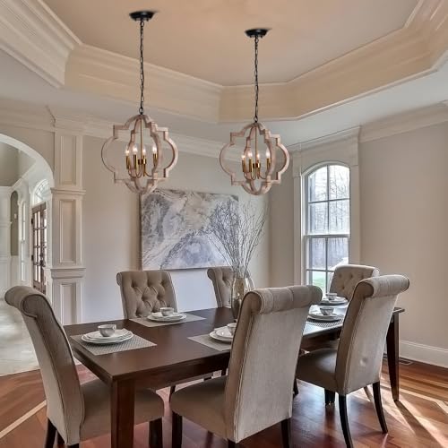 4 Light Farmhouse Chandelier (4 Count)
