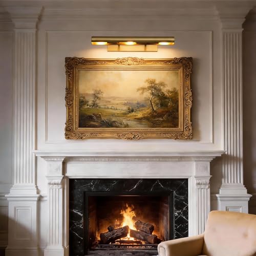 18 Inch Hardwired Picture for Wall Brass Picture Lighting (3 Count)