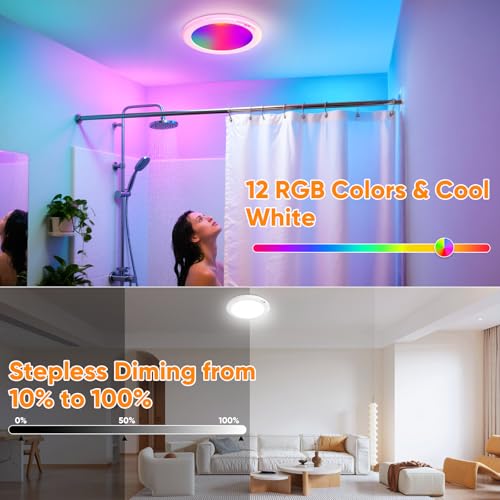 Rechargeable Motion Sensor Ceiling Light