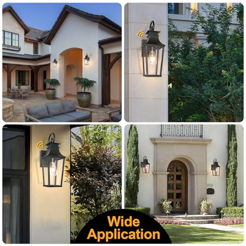 ALVIME Dusk to Dawn Outdoor Wall Lighting