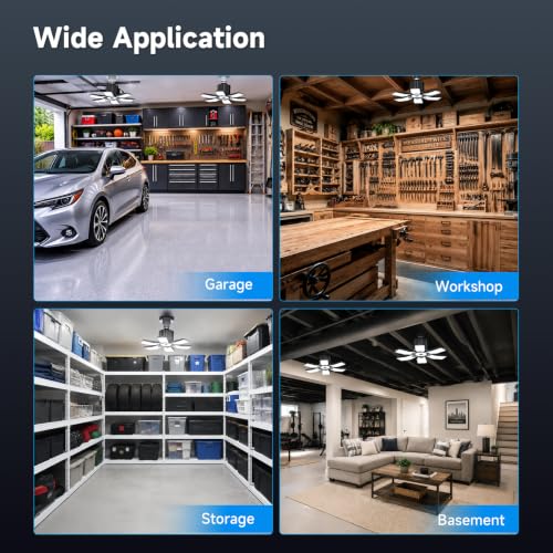Garage Lights Ceiling Led (6+1/Screw-in)