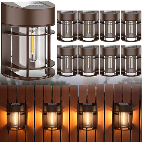 Solar Fence Lights (8 Count)