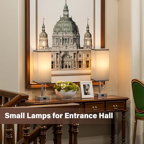 Bedside Lamp for Bedroom Set of 2 (2 Count)