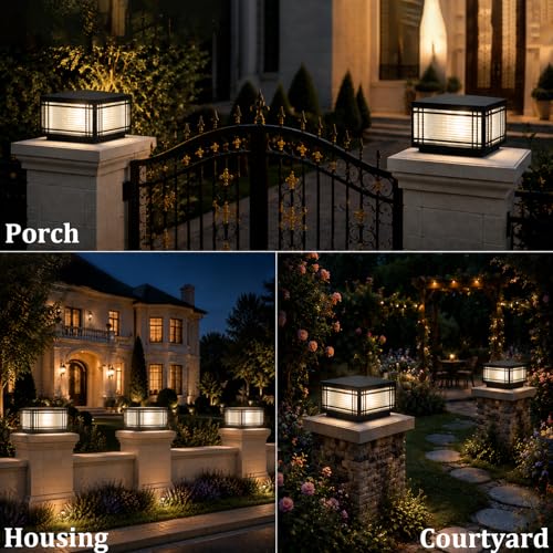 Outdoor Post Lights Hardwired