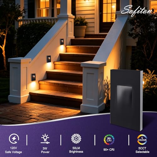8 Pack Vertical LED Step Lights (8 Count)