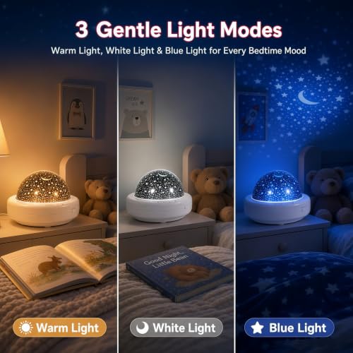 Star Projector for Kids Night Light