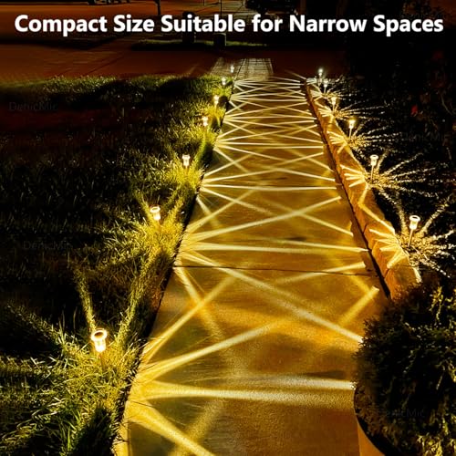 Solar Garden Lights Outdoor Waterproof Warm White LED 15 Pack (15 Count)