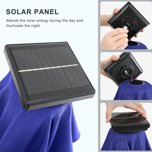 7.5ft Patio Umbrella with Solar Lights
