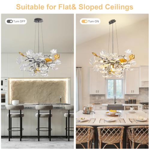 Black Modern Chandeliers for Dining Room