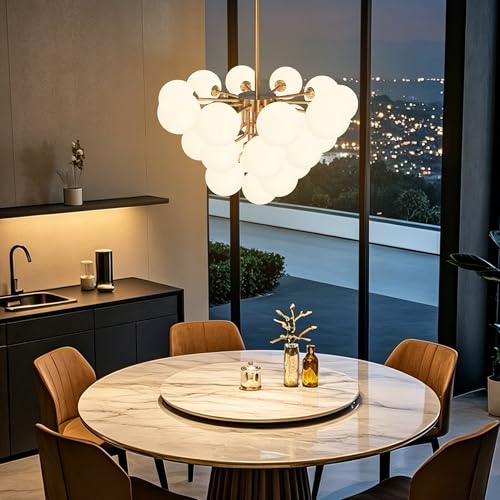 Gold Sputnik Chandelier Mid Century Modern 23 Light High Ceiling Chandelier