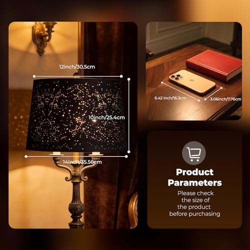 Metal Etching Process Large Lamp Shades