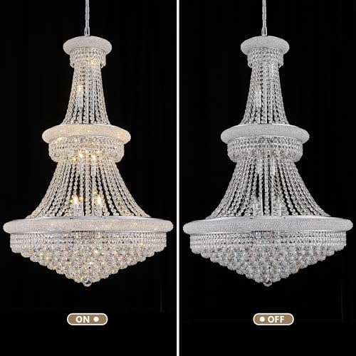 Large Crystal Chandelier Light fixtures