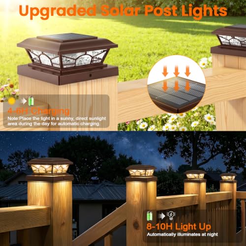 4x4 Post Solar Lights