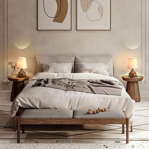 Wood Grain Small Table Lamp