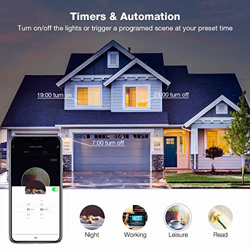 Lighting EVER LED Smart Light Bulbs (4 Count)