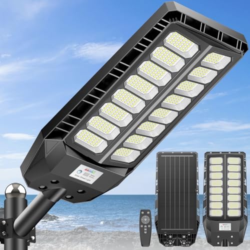 Ultra Bright Solar Lights Outdoor 8000W with Motion Sensor