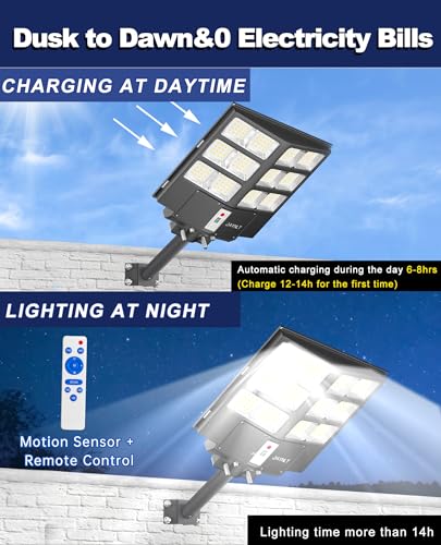 Y 5200W Solar Street Lights Outdoor