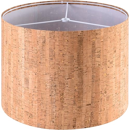 Medium Drum Lamp Shade Brown 1 Pc