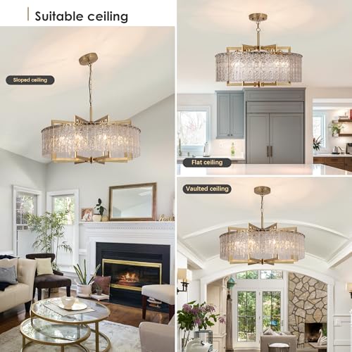 Gold Ceiling Light Fixture