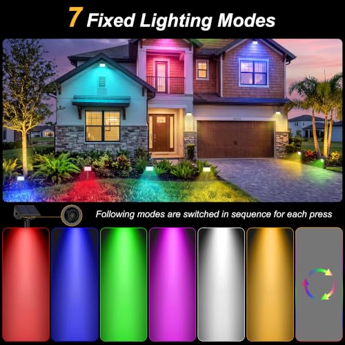 Solar Spot Lights Outdoor (6 Count)