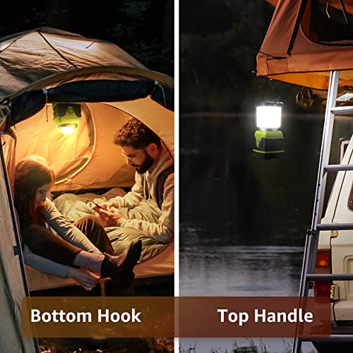 1000LM Battery Powered LED Camping Lantern with 4 Light Modes