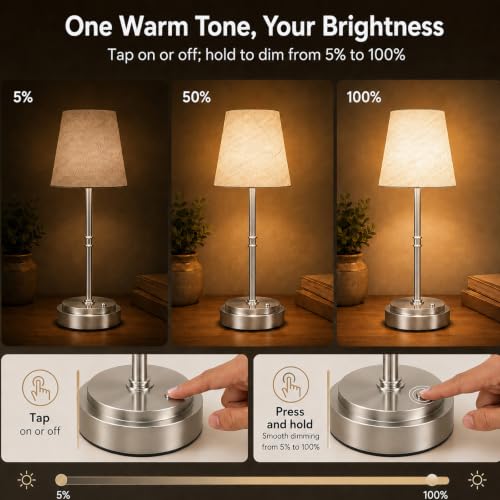 Rechargeable Cordless Table Lamp
