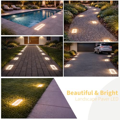 4x8 Solar Ground Lights (2 Count)