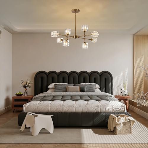 Crystal Sputnik Chandelier with 8