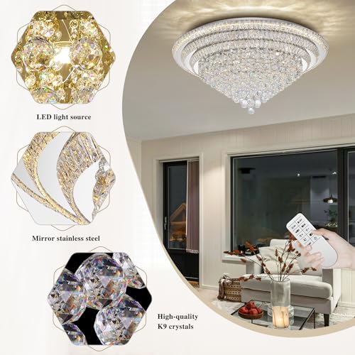 40" Crystal Chandeliers