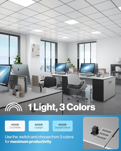 Sunco 12 Pack 2x2 LED Flat Panel Light (12 Count)