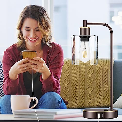 Industrial Touch Table Lamps Set of 2 (2 Count)
