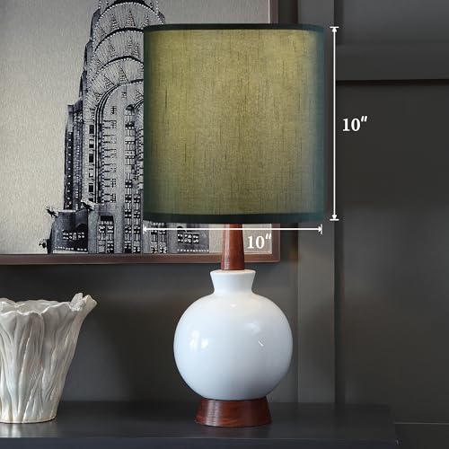 Small Drum Lampshades Dark Green (2 Count)