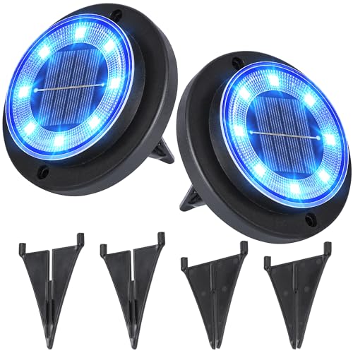 Solar Lights Outdoor Waterproof (2 Count)