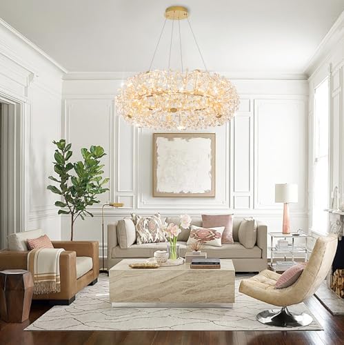 Gold Sputnik Chandelier