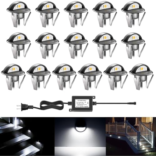 RNEHON LED Outdoor Deck Lights Kit