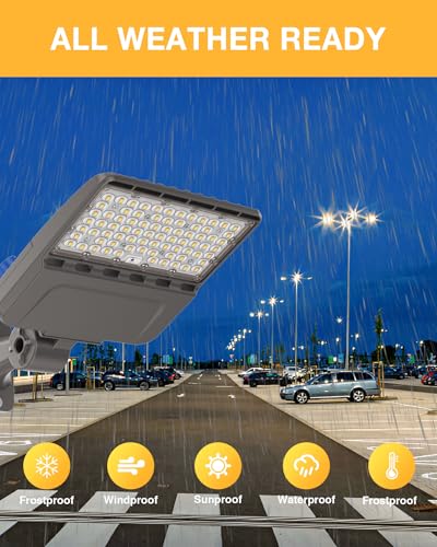 LED Parking Lot Light 150W 21000LM 5000K