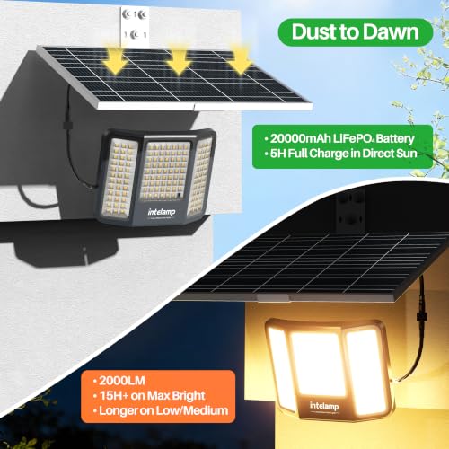 Solar Flood Lights Outdoor Waterproof