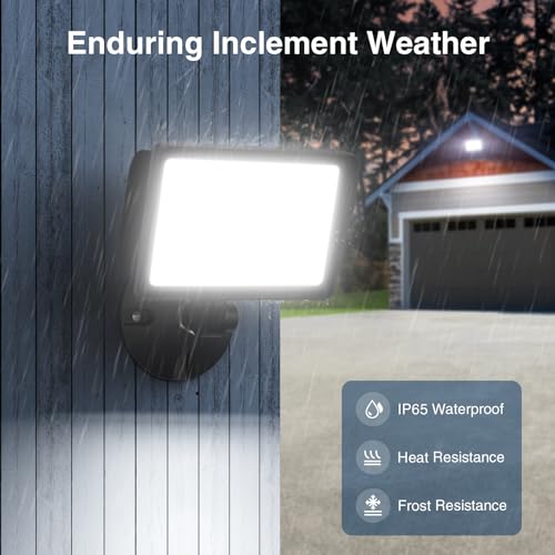 65W LED Flood Lights Outdoor with Knuckle Mount (2 Count)