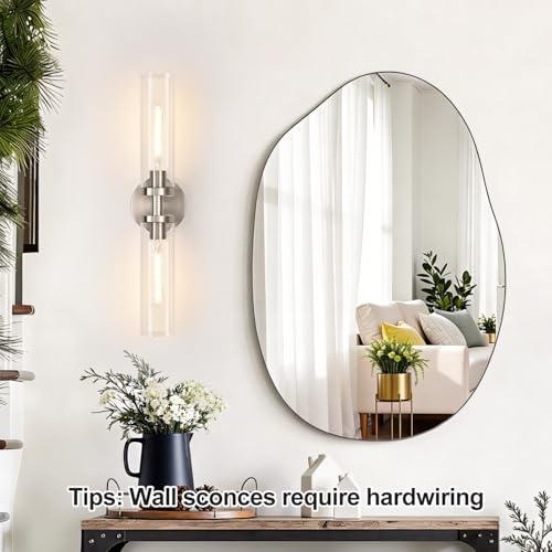 Brushed Nickel Wall Sconces