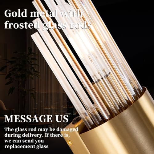 Battery Operated Crystal Wall Sconce
