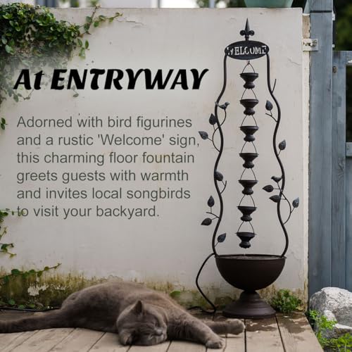 42" Outdoor Water Fountain 7