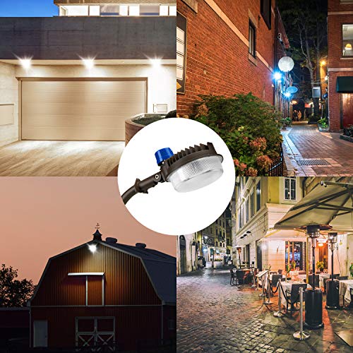 2 Pack 120W LED Barn Light Dusk to Dawn Outdoor Security Flood Light (2 count)