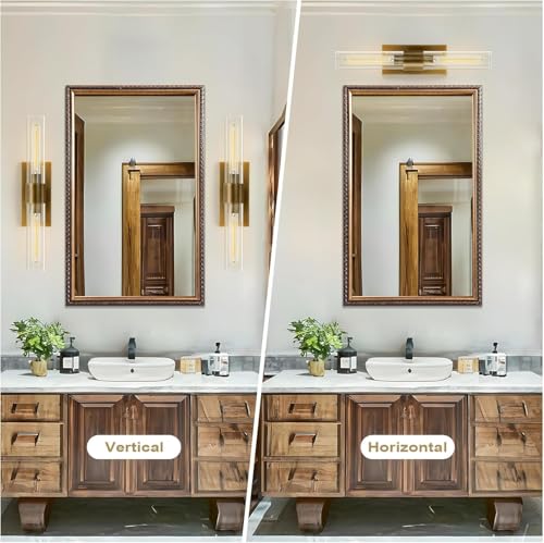 Gold 22.8" Sconces Wall Lighting