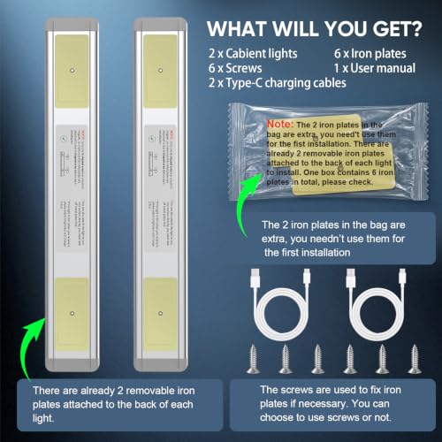 10inch Under Cabinet Lighting (2 Count)