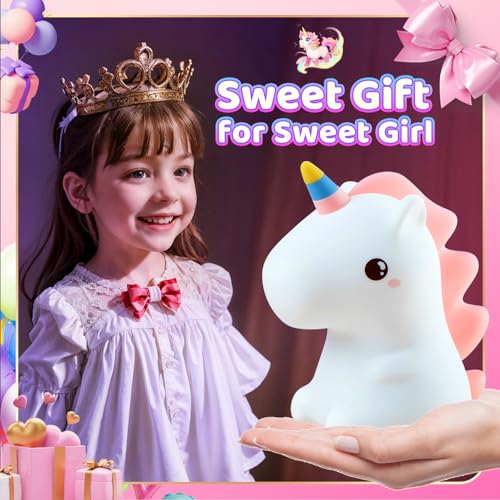 Unicorn Night Light for Kids