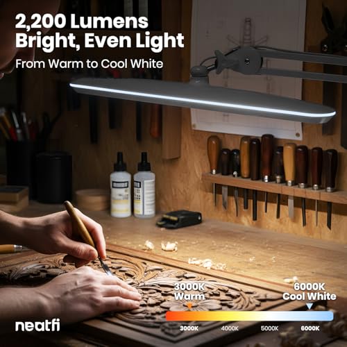 XL 2 200 Lumens 20W LED Task Lamp