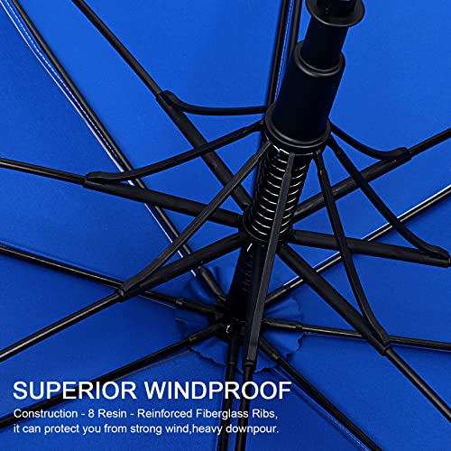 UV Golf Beach Umbrella 68”Auto Open Extra Large Sun Shade Umbrellas